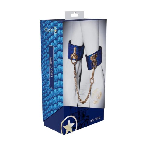 Florence Collection - Leg Cuffs - Blue Ouch!