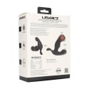 Heating and Vibrating Silicone Prostate Stimulator - Black Levelz