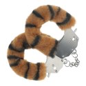 Heavy-duty Fluffy Handcuffs - Tiger Ouch!