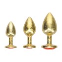 Milan Collection - Metal Anal Plug Set - Gold Ouch!
