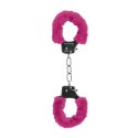 Pleasure Handcuffs Furry Pink Ouch!