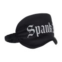 Spank Me - Printed Satin Mask Ouch!