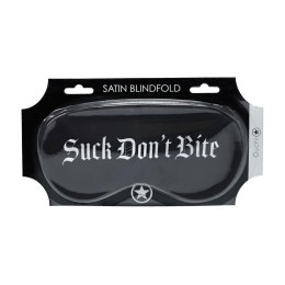 Suck Don't Bite - Printed Satin Ouch!