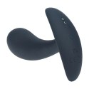 Vibrating Silicone Prostate Stimulator Anal Plug - S - Black Levelz