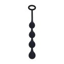 Waterdrop Silicone Anal Balls - S - 20mm - Black Levelz