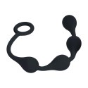 Waterdrop Silicone Anal Balls - S - 20mm - Black Levelz