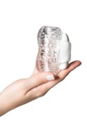Lingam Khani, Vibrating Masturbator, TPE, Transparent, 9 cm Lingam by TOYFA