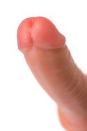 Realistic dildo Caliber 18/4 , PVC, flesh, length 18cm, diameter 4cm Caliber by RealStick