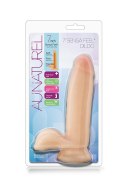 Dildo-AU NATUREL 7INCH SENSA FEEL DILDO BEIG Blush