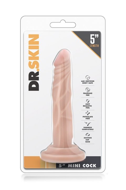 Dildo-DR. SKIN 5 INCH MINI COCK FLESH Blush Dildo-DR. SKIN 5 INCH MINI COCK FLESH Blush