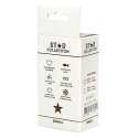 Star Collection - Pink Silicone Anal Plug S - Light Pink Stone Star Collection