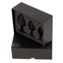 Jewellery - Silicone PLUG - SET Black B - Series HeavyFun