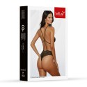 Set top and panties 11044 black S SoftLine Collection