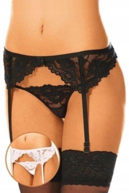 Pas do pończoch ze stringami rozmiar S/M  SoftLine Collection