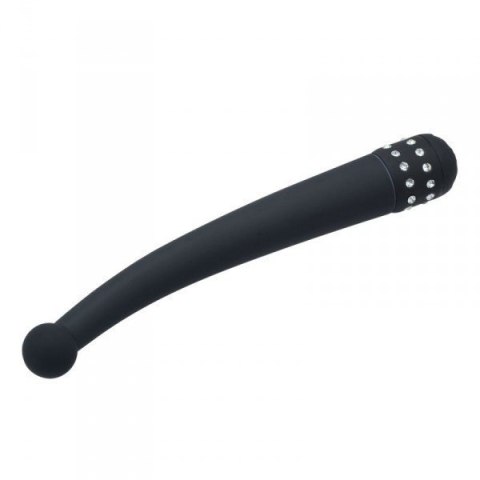 Wibrator do punktu G wygięty ozdobne diamenty 21 cm Toyz4lovers Wibrator do punktu G wygięty ozdobne diamenty 21 cm Toyz4lovers