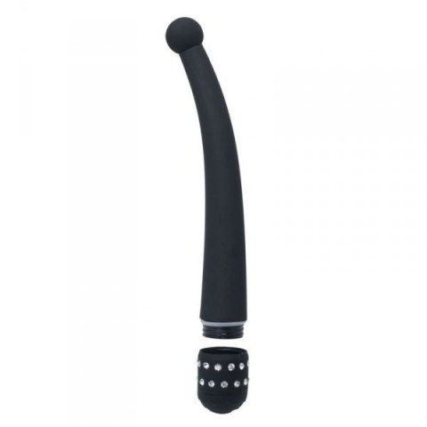 Wibrator do punktu G wygięty ozdobne diamenty 21 cm Toyz4lovers Wibrator do punktu G wygięty ozdobne diamenty 21 cm Toyz4lovers