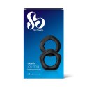 Classic Silicone Cock Rings - 2 Pack So Divine
