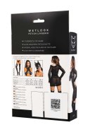 Glossy Sheril komplet wetlook, czarny M Glossy