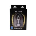 Silver Butt Plug with Red Diamond Fantasy