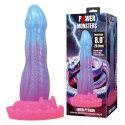 Power Monsters Void Python - 20.5 cm Rippled Monster Silicone Dildo Power
