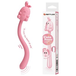 CUTE BUNNY, Flirting Stick, 7 vibration functions, Magnetic USB charging Pretty Love