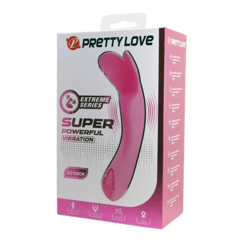 PRETTY LOVE - DJ COCK, 10 vibration functions, Magnetic USB charging Pretty Love