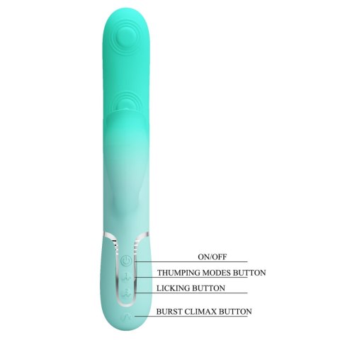PRETTY LOVE - Gigi,7 thumping functions 7 licking modes, Silicone Pretty Love