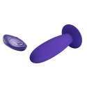 PRETTY LOVE - Remotr control vibrating plug - Youth, Wireless remote control 12 vibration functions Suction base Pretty Love