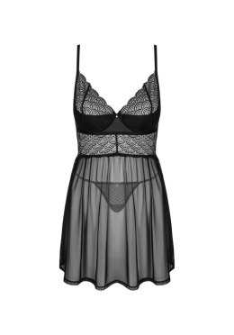 Chemeris babydoll i stringi XS/S Obsessive