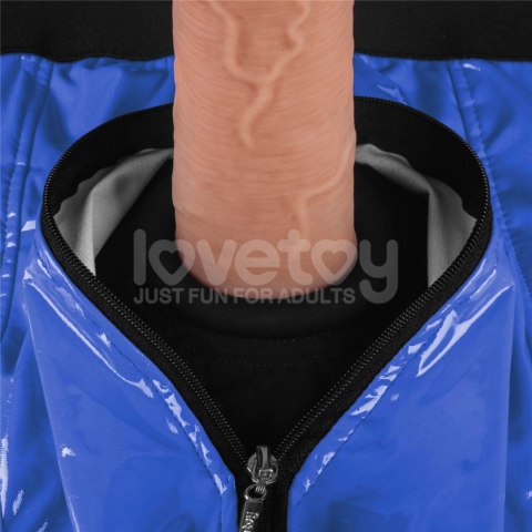 Chic Strap-On shorts (28 - 31 inch waist) Blue Lovetoy