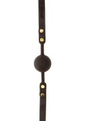 Studded Mouth Gag Black Taboom