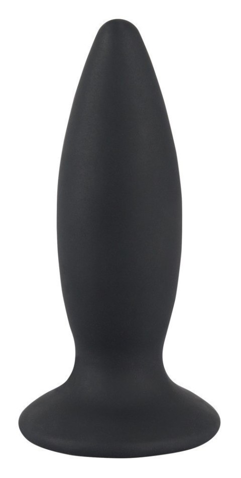 Korek analny silikonowy z wibracjami 7trybów 12cm Black Velvets Korek analny silikonowy z wibracjami 7trybów 12cm Black Velvets