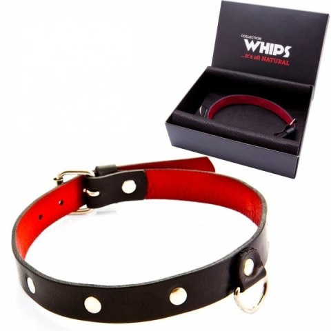 Obroża dla kobiety cienka skórzana bdsm bondage WHIPS Whips Collections Obroża dla kobiety cienka skórzana bdsm bondage WHIPS Whips Collections