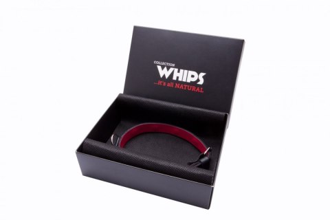 Obroża dla kobiety cienka skórzana bdsm bondage WHIPS Whips Collections Obroża dla kobiety cienka skórzana bdsm bondage WHIPS Whips Collections