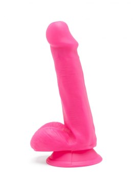 Realistyczny penis z jądrami dildo przyssawka 15cm