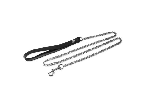 Smycz 120cm łańcuszek naturalna skóra bondage BDSM Whips Whips Collections Smycz 120cm łańcuszek naturalna skóra bondage BDSM Whips Whips Collections