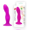 Korek analny jak penis plug realistyczny przyssawka 16cm Pretty Love