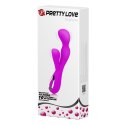 Masażer łechtaczki wibrator punkt G 19cm USB 10trybów Pretty Love