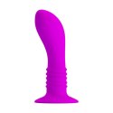 Masażer prostaty 10 wibracji fioletowy silikon 12 cm Pretty Love