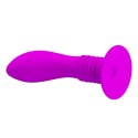 Masażer prostaty 10 wibracji fioletowy silikon 12 cm Pretty Love