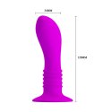 Masażer prostaty 10 wibracji fioletowy silikon 12 cm Pretty Love