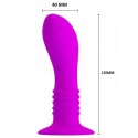 Masażer prostaty 10 wibracji fioletowy silikon 12 cm Pretty Love