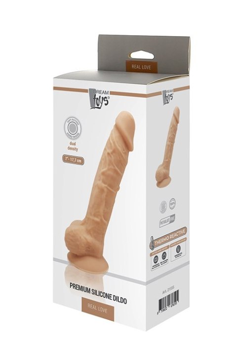 Penis naturalny realistyczny członek z jądrami 17cm Dream Toys Penis naturalny realistyczny członek z jądrami 17cm Dream Toys