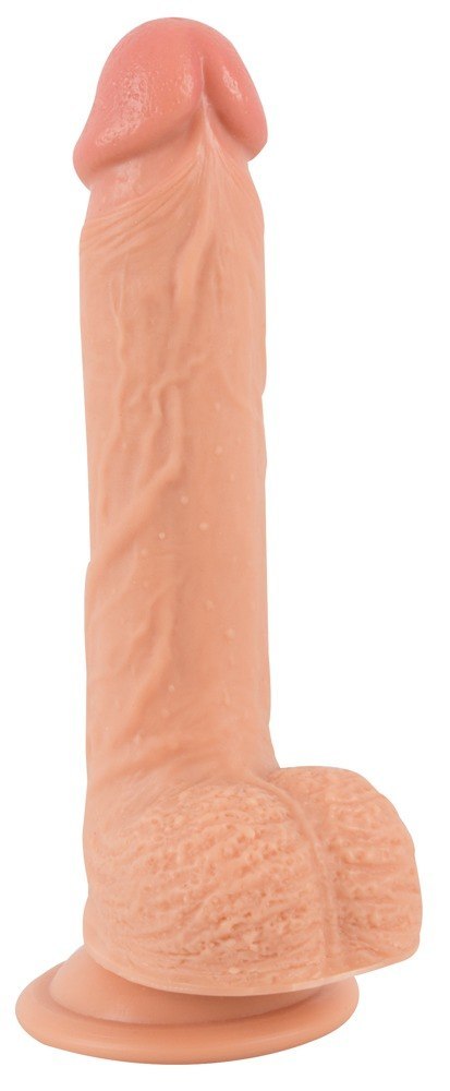 Realistyczny elastyczny penis dildo z jądrami 21cm Realistixxx Realistyczny elastyczny penis dildo z jądrami 21cm Realistixxx
