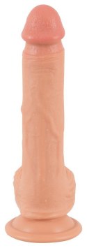 Realistyczny elastyczny penis dildo z jądrami 21cm Realistixxx