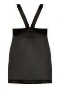 Samara black chemise XXL+ ( czarna halka ) Anais