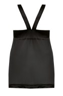 Samara black chemise XXL+ ( czarna halka ) Anais