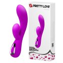 Wibrator królik łechtaczka punkt G 19cm 10 trybów USB Pretty Love