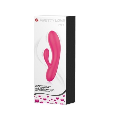 30 trybów wibrator do waginy i łechtaczki 17cm USB Pretty Love 30 trybów wibrator do waginy i łechtaczki 17cm USB Pretty Love
