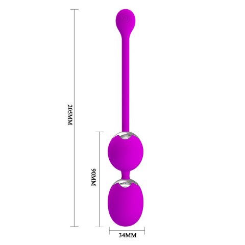 Kulki orgazmowe wibrujące kegla gejszy 12 trybów USB Pretty Love Kulki orgazmowe wibrujące kegla gejszy 12 trybów USB Pretty Love